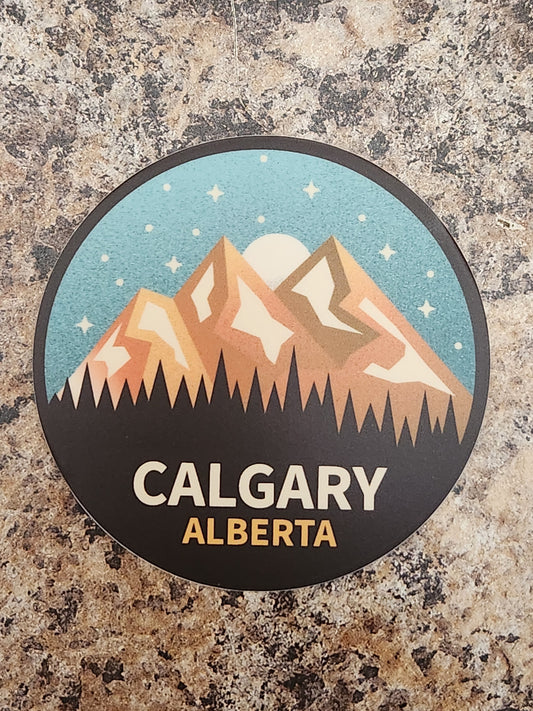 Calgary Alberta Sticker