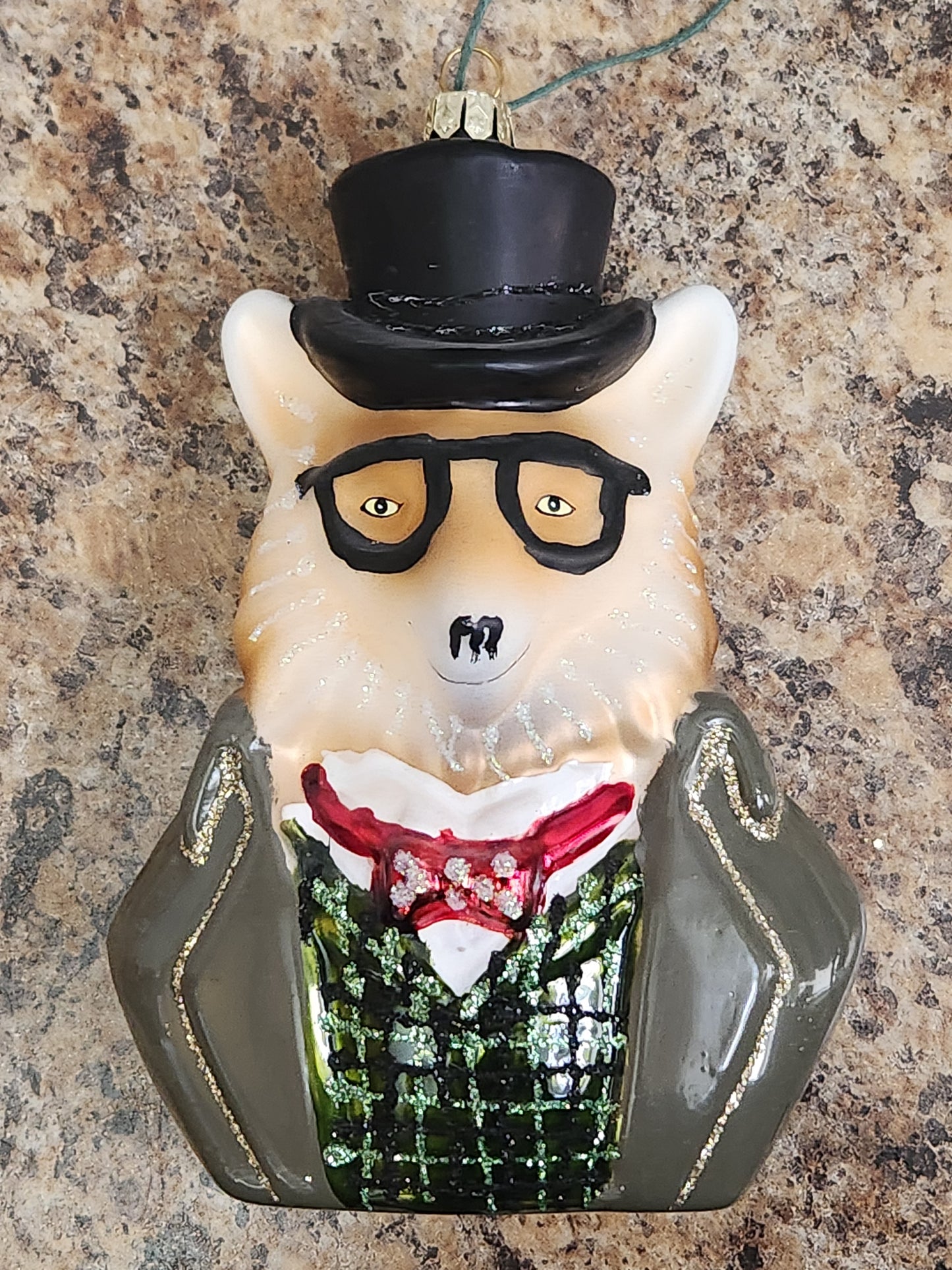 Festive Fox Ornament