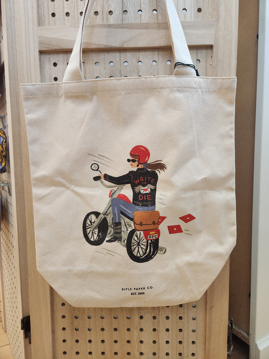 Canvas Tote Bag | Write or Die