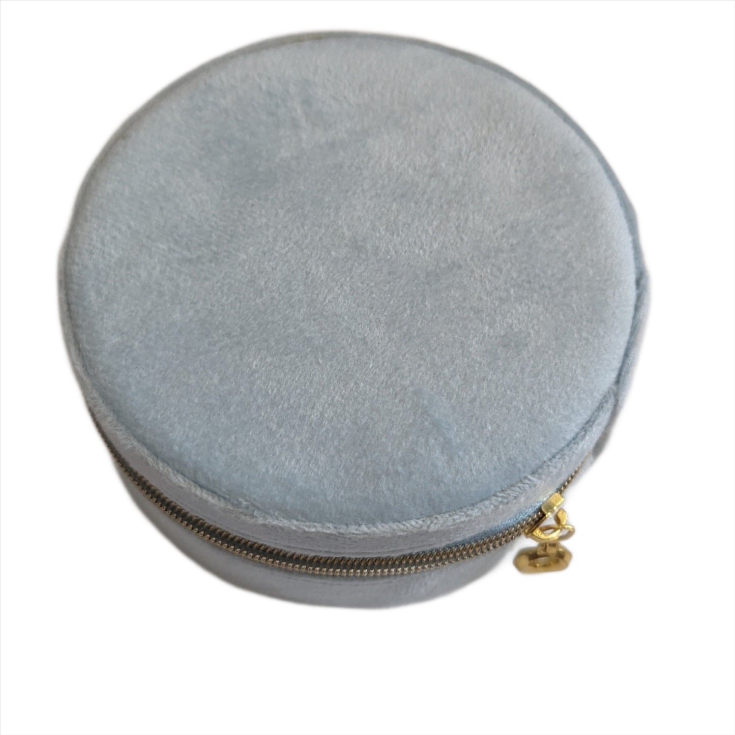 Round Travel Jewelry Case