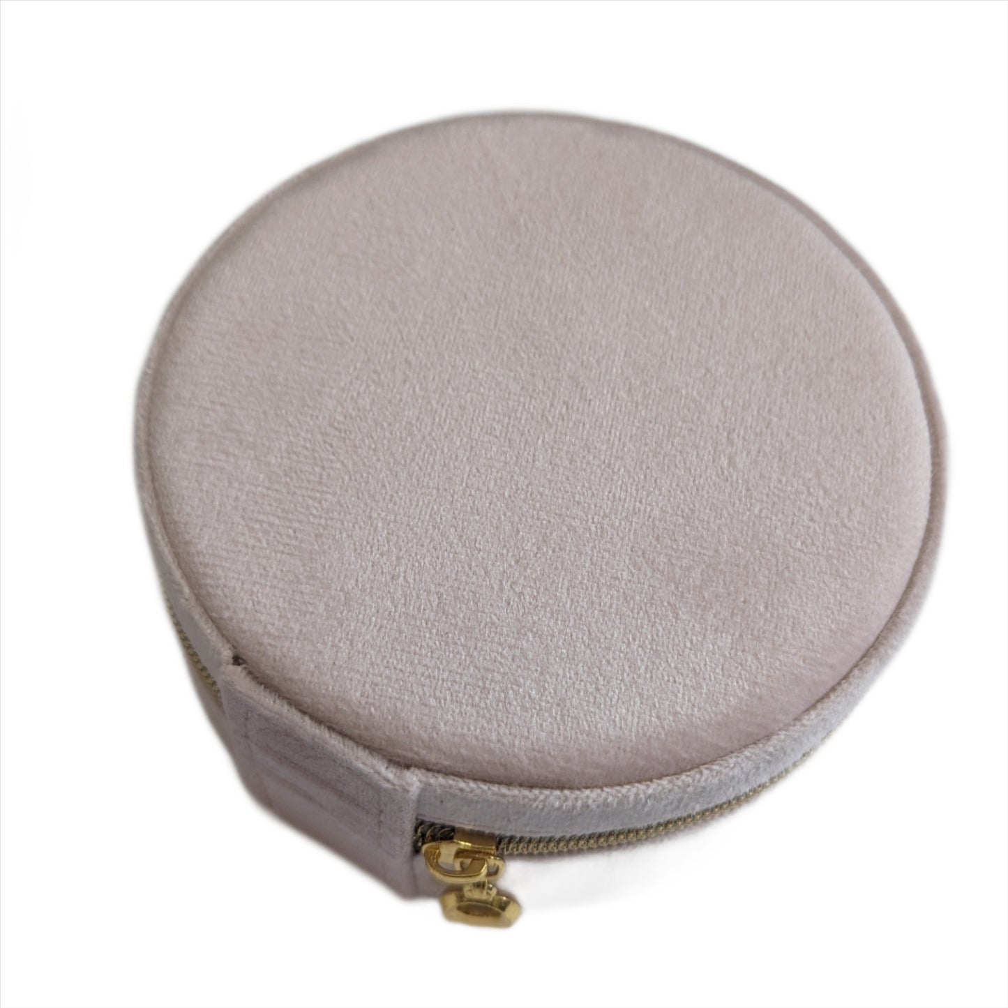 Round Travel Jewelry Case