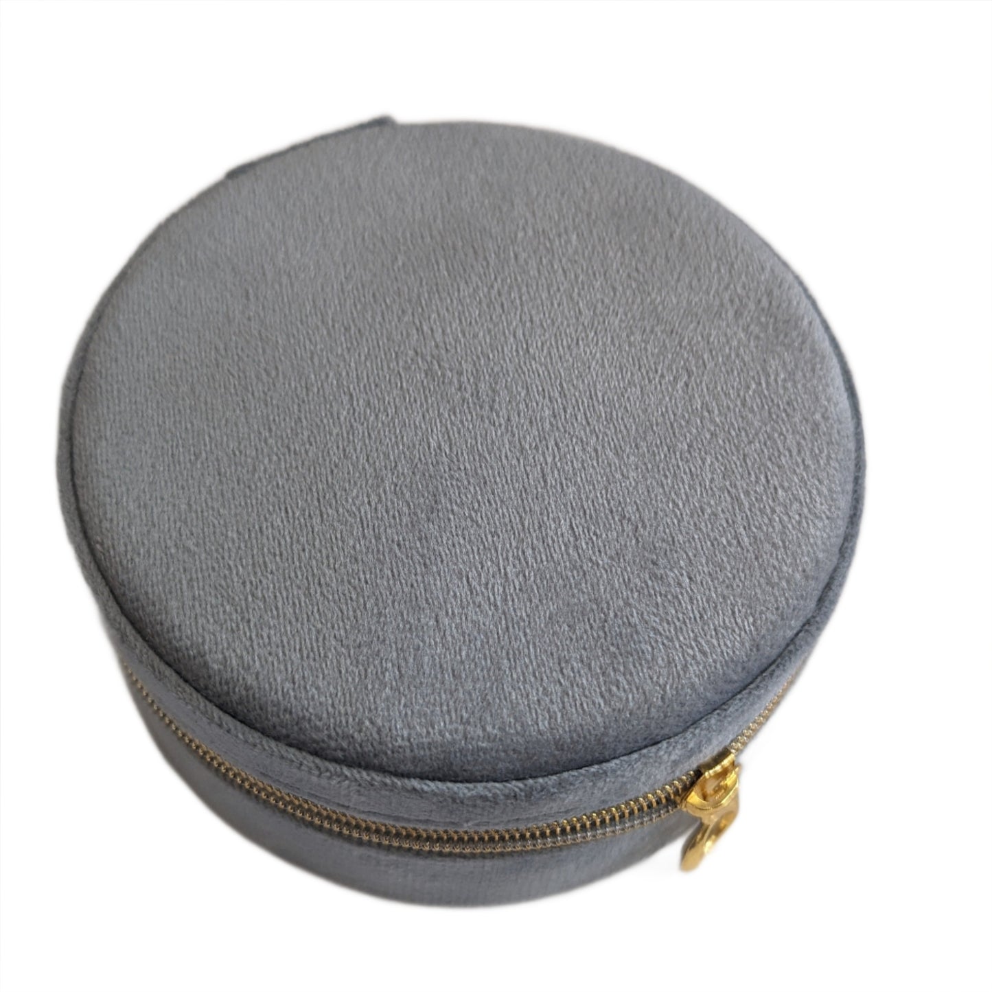 Round Travel Jewelry Case