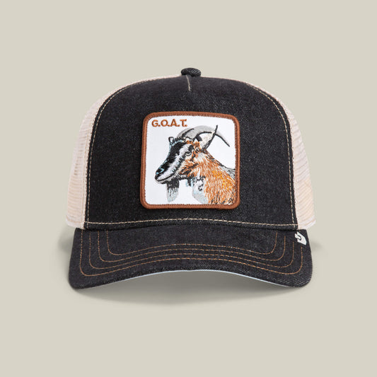 Goorin Bros The  GOAT Trucker Hat | Dark Denim