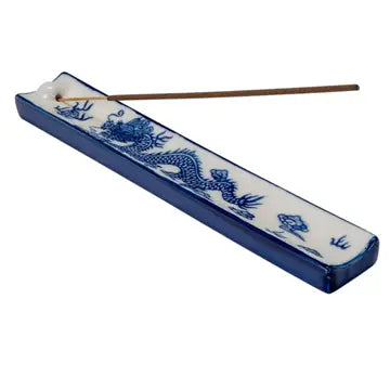 Hand painted Ceramic Incense Holder 9 Inch