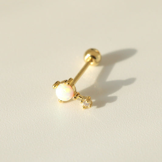 Tiny Voyager Screw Back Earring