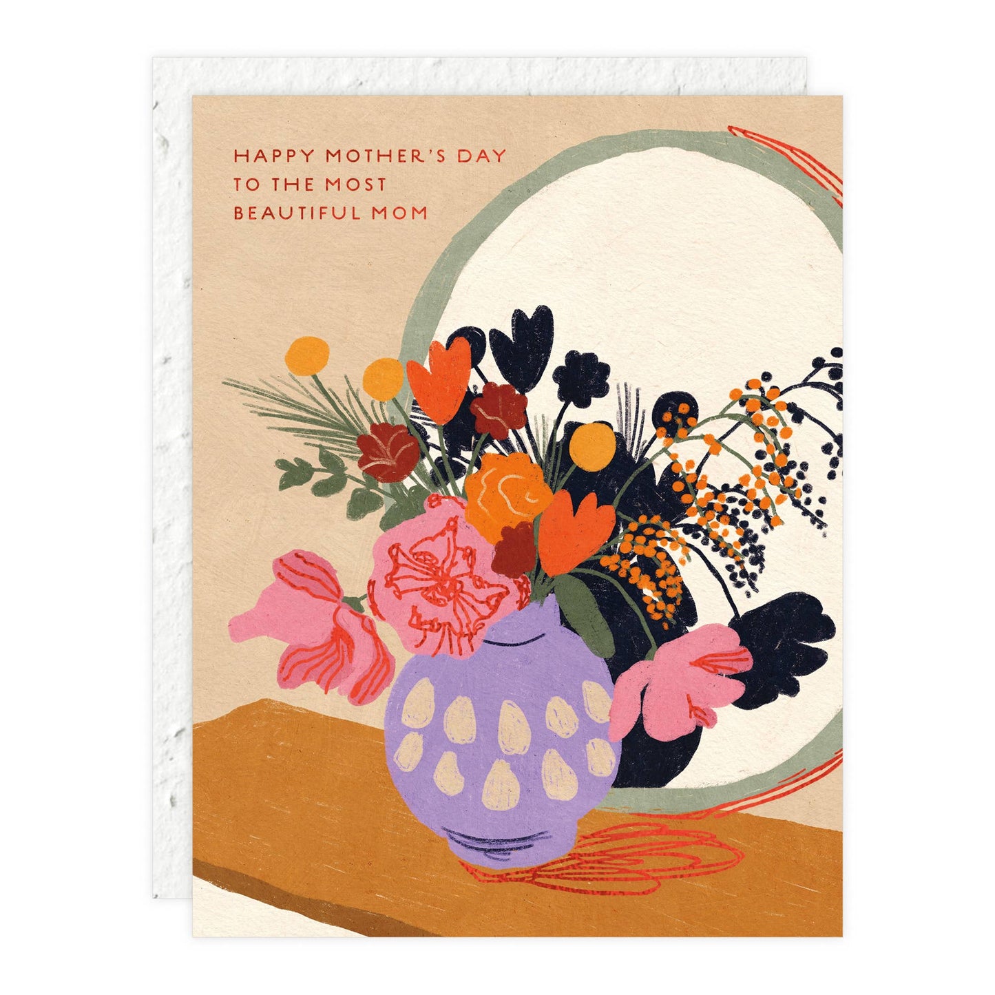 Most Beautiful Mom - Mother's Day Card