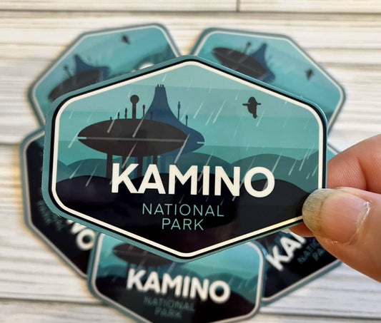 National Park, Kamino, Vinyl Sticker (Star Wars)