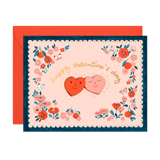 Valentine Hearts Greeting Card