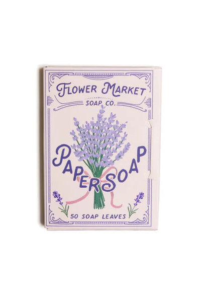 Lavender Paper Soap