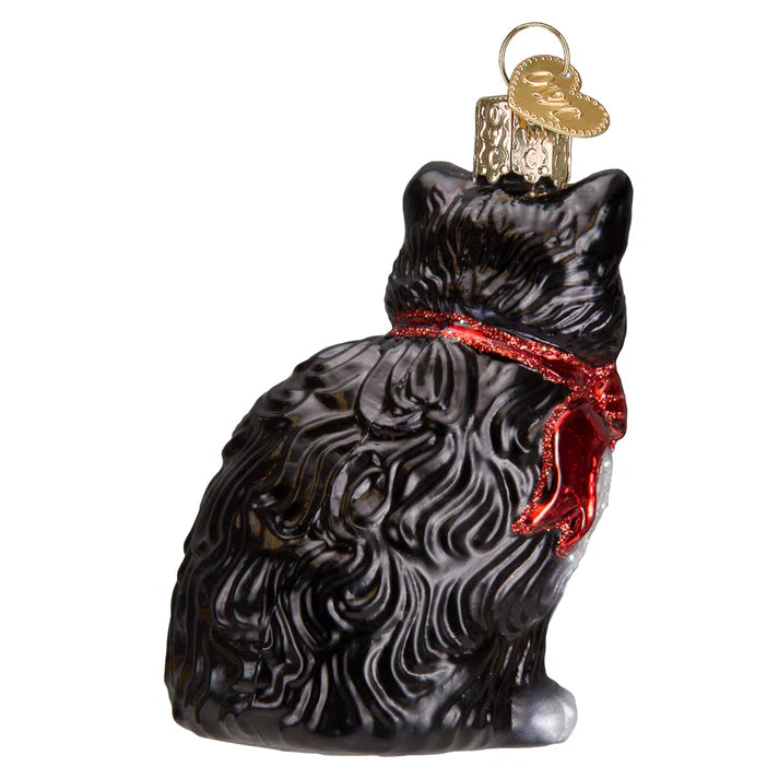 Tuxedo Kitty Ornament