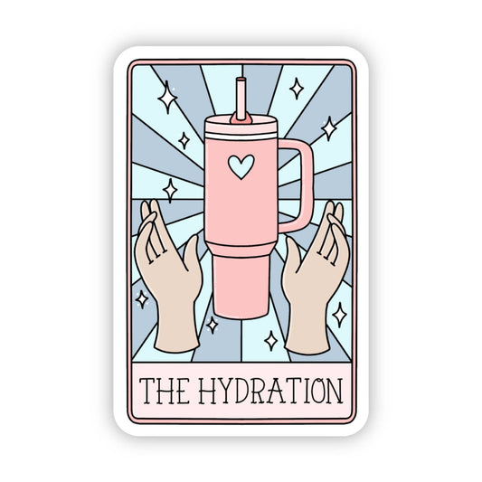 "The Hydration" Tarot Card Sticker