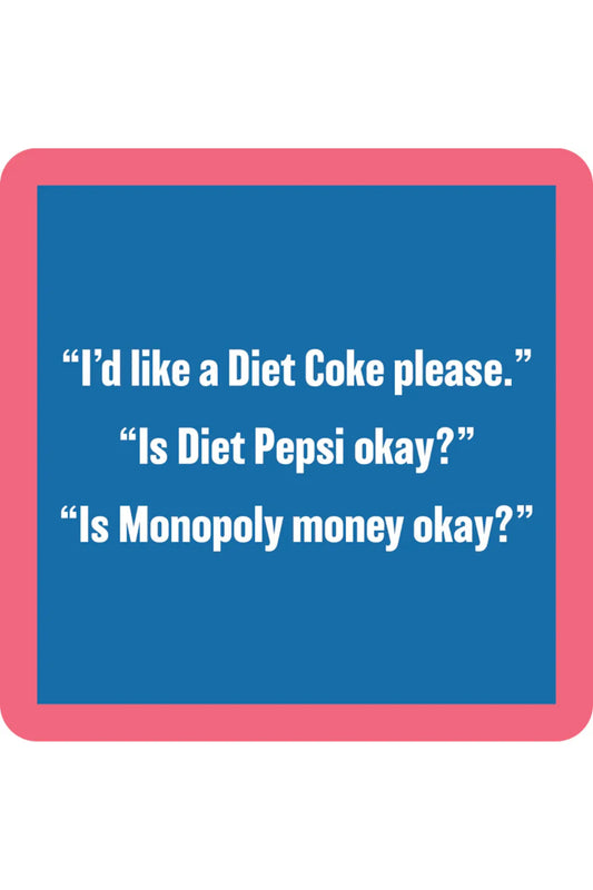 Diet Coke Coaster