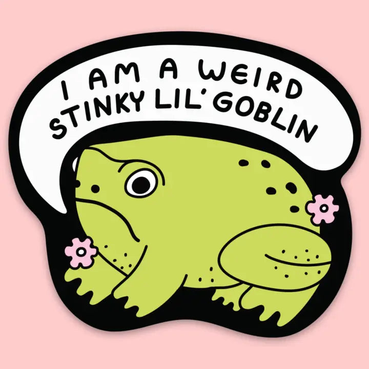 Stinky Lil' Goblin Vinyl Sticker