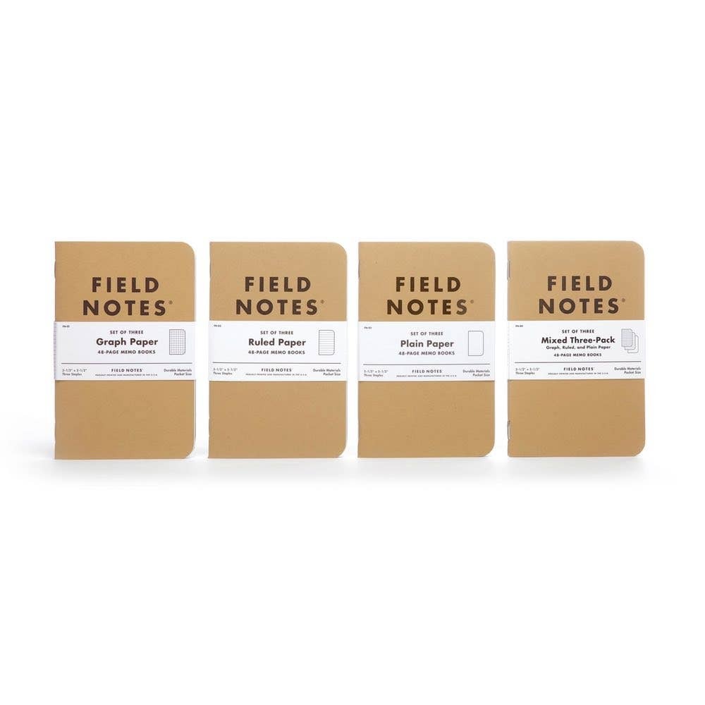 Original Kraft Notebooks | 3 Pack