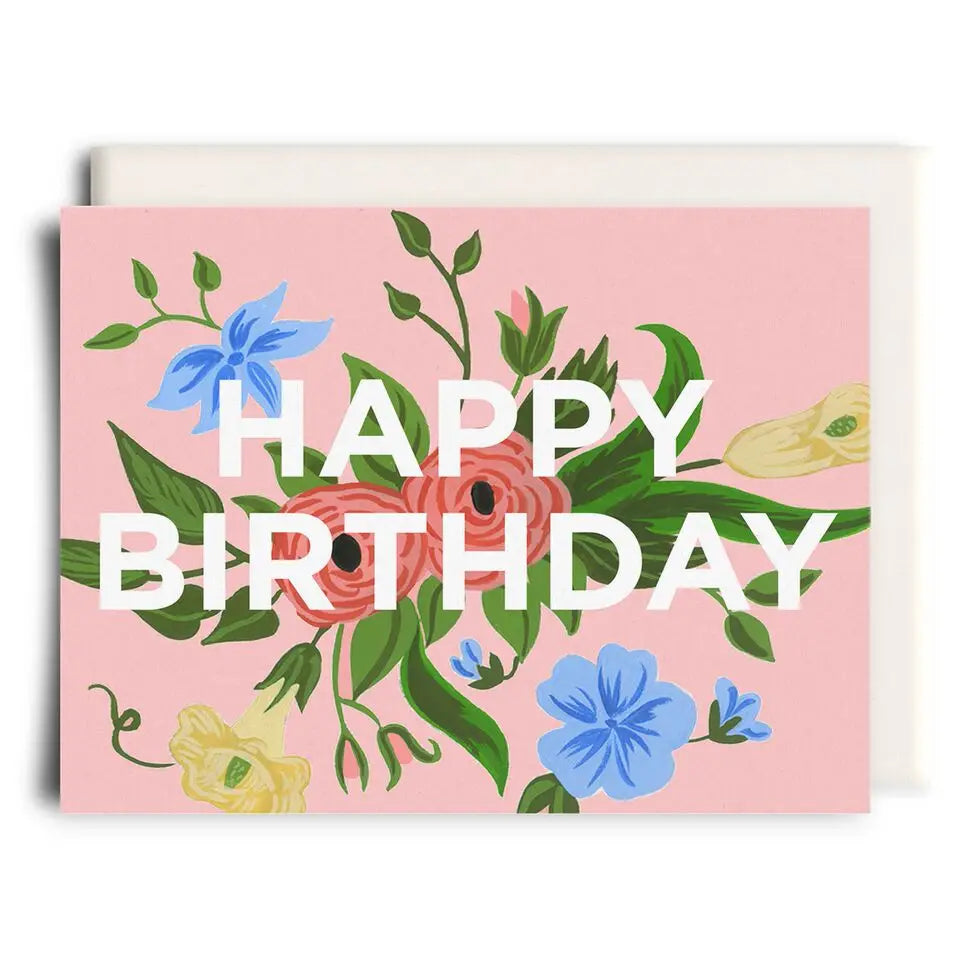 Floral Birthday | Birthday Greeting Card