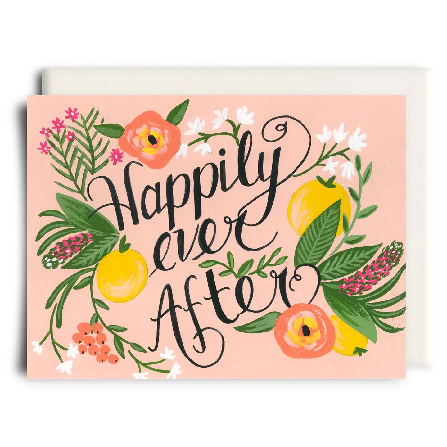 Happily Ever After | Wedding Greeting Card