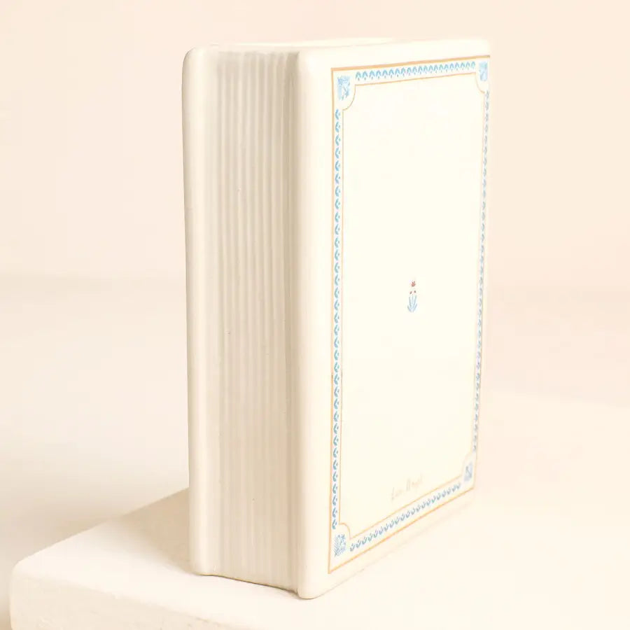 Tale As Old As Time Mini Ceramic Book Vase