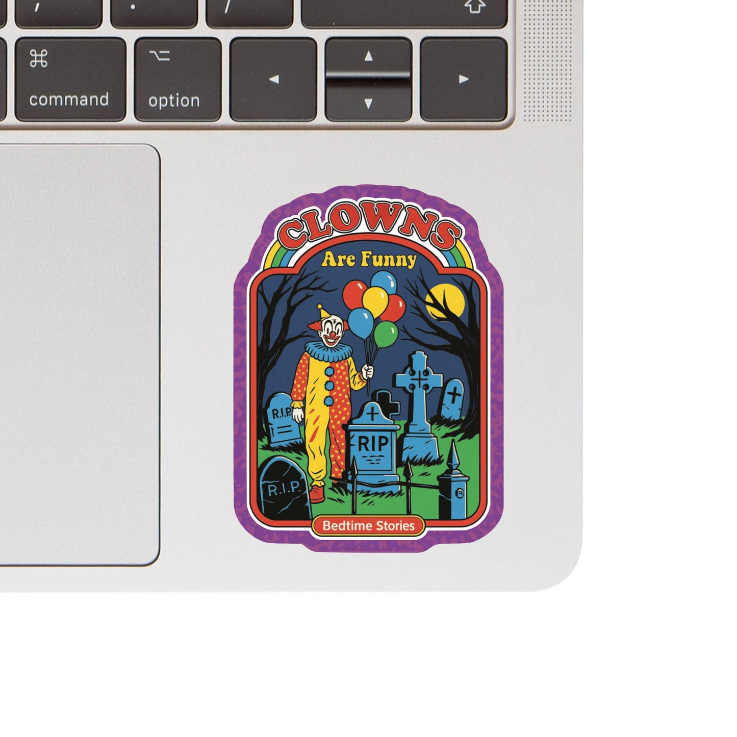 Halloween Horror Clown Humor High Quality Vinyl Sticker