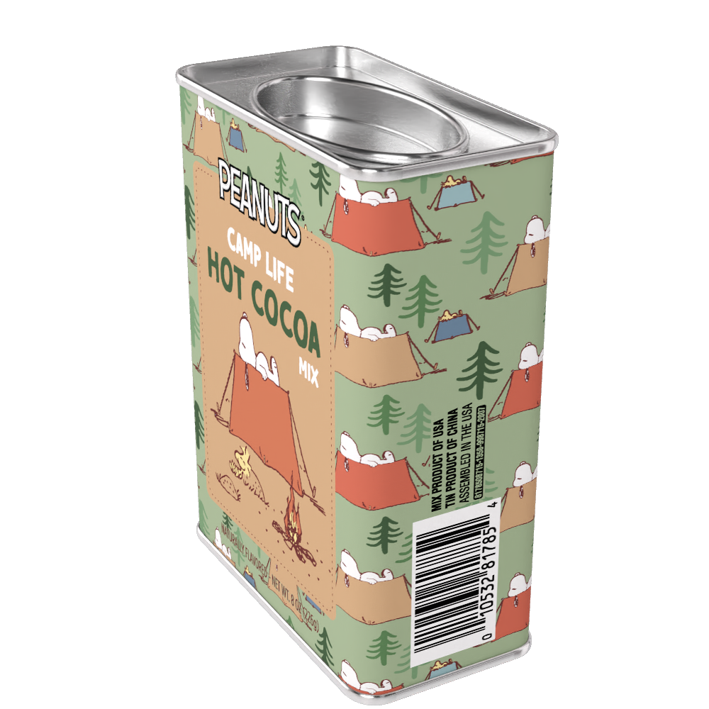 Peanuts® Snoopy Camp Life Chocolate Cocoa (8oz Tins)