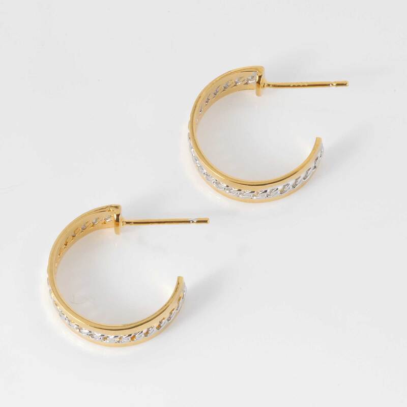 CTRL Hoop Earrings