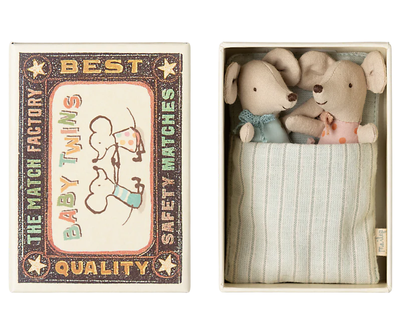 Twin Mice - In Matchbox