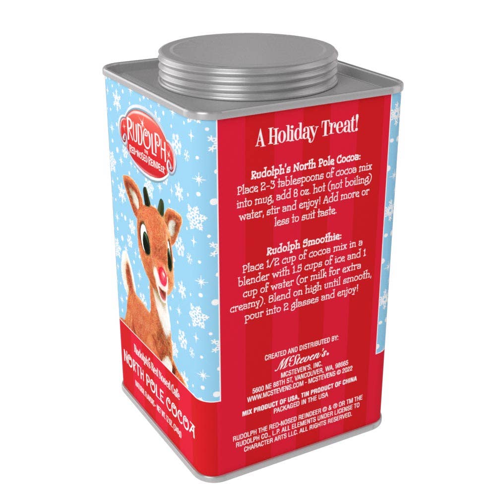 Rudolph The Red-Nose Reindeer® Chocolate Cocoa (12oz Tins)