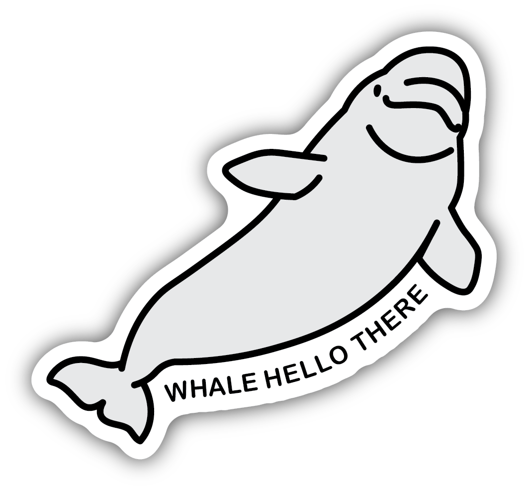 Beluga Sticker