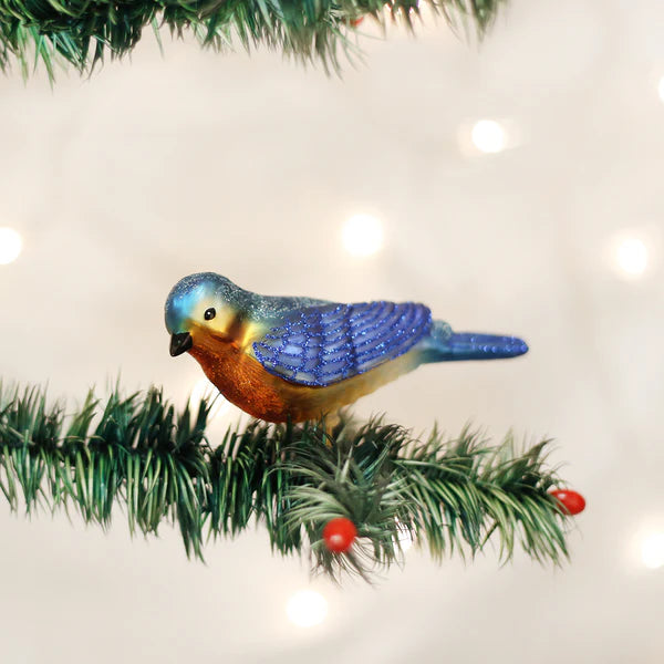 Western Bluebird Ornament