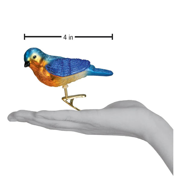 Western Bluebird Ornament