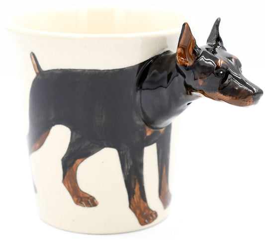 MUG25 Doberman mug 10 oz