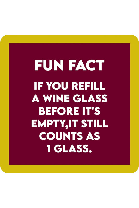 Refill Wine Glass Coster