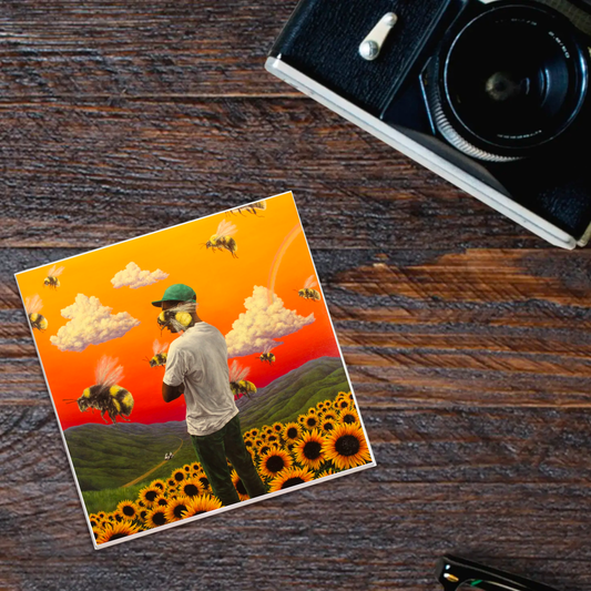 Tyler the Creator Flower Boy Album Coaster