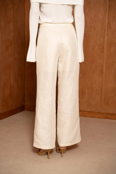 Lyocell & Linen Trousers