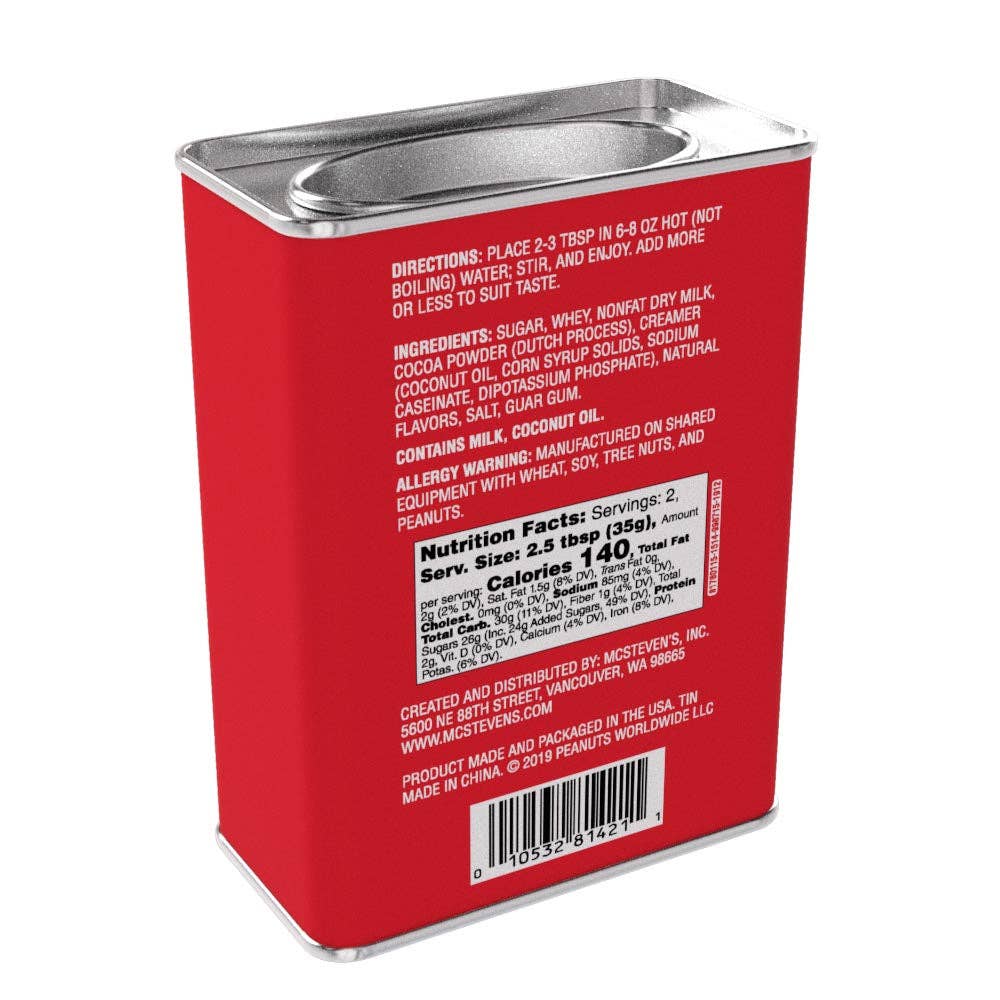 Peanuts® Holiday Star Hot Chocolate (8oz Tins)