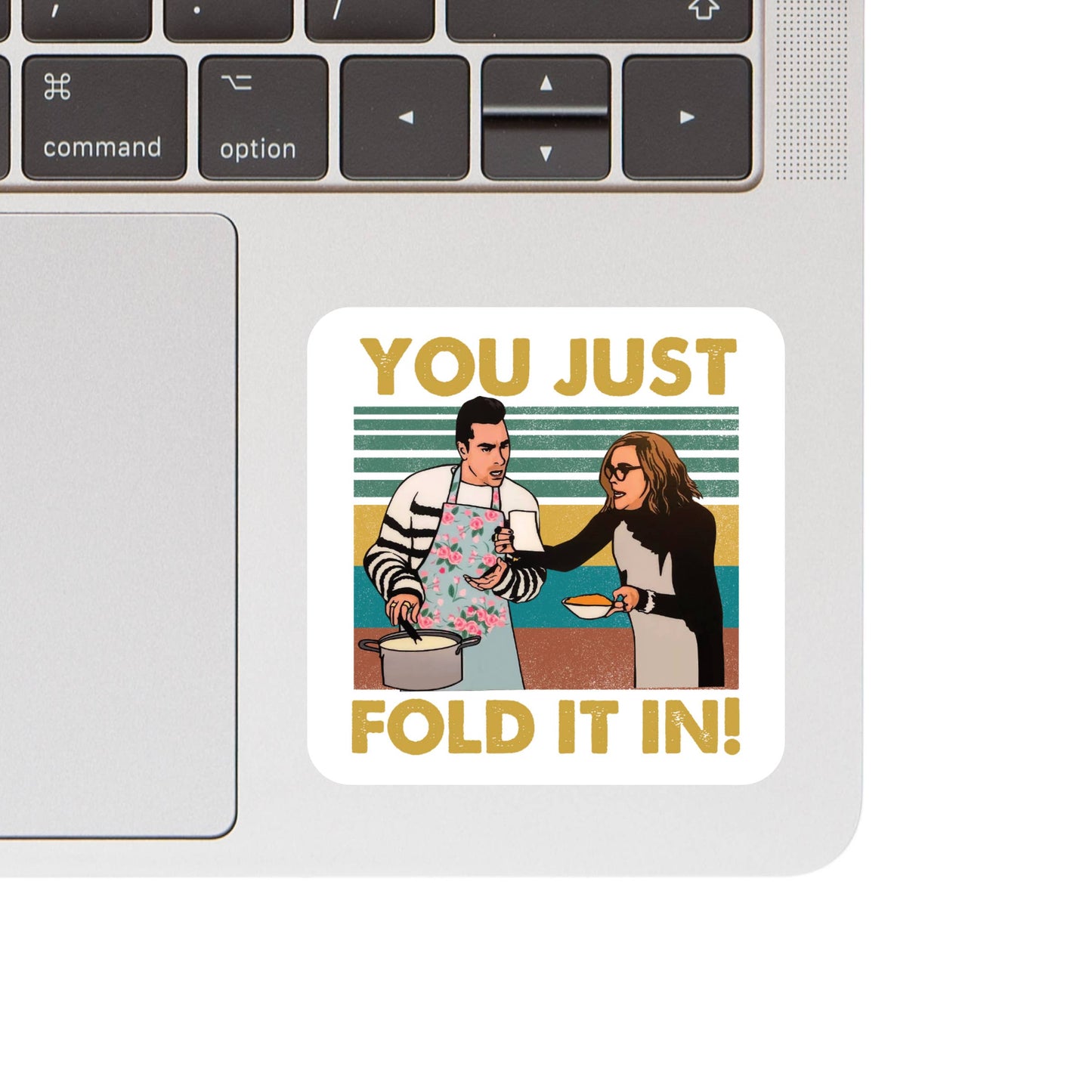 Fold in the Cheese Moira David High Quality Vinyl Sticker
