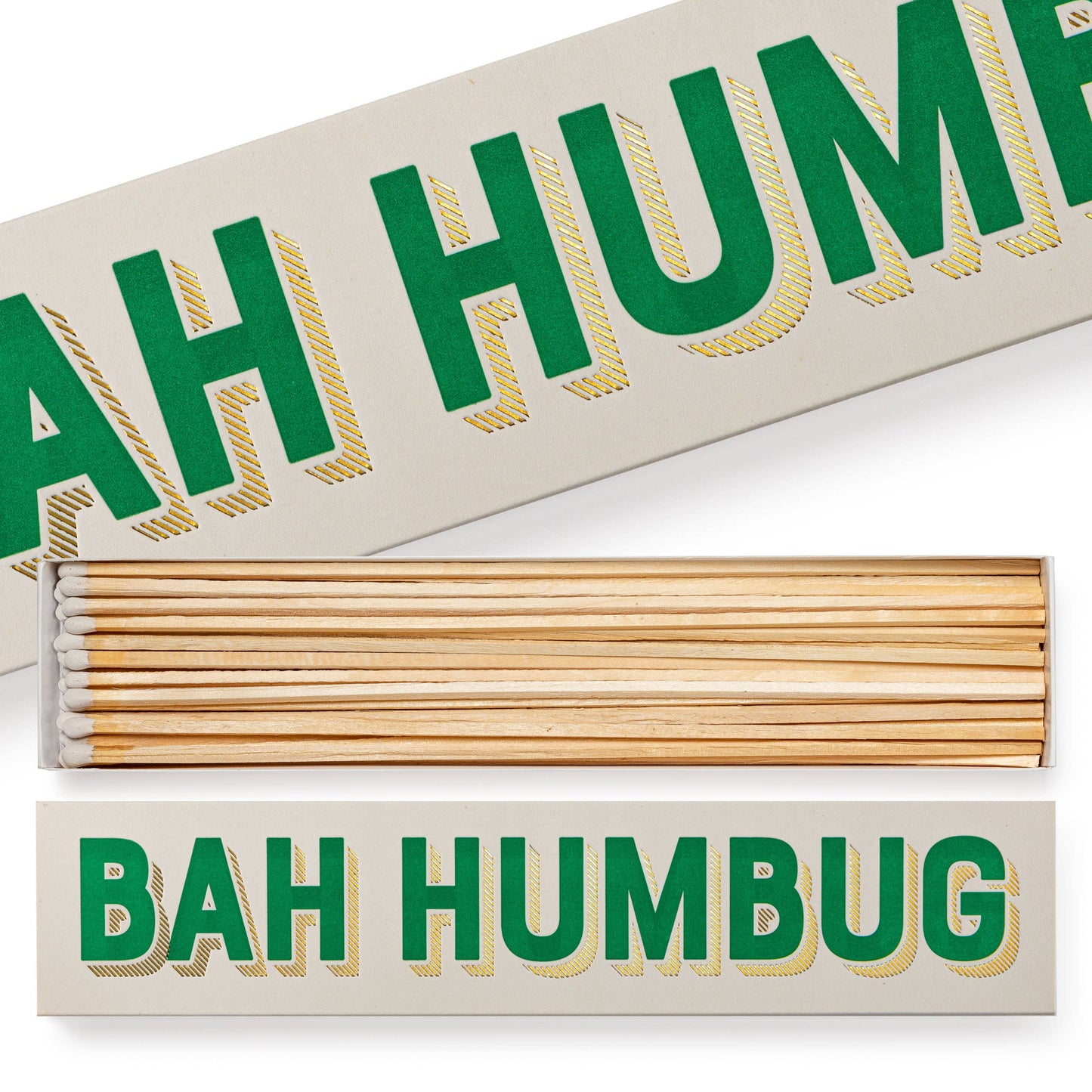 Bah Humbug | Long Safety Matches  🎄