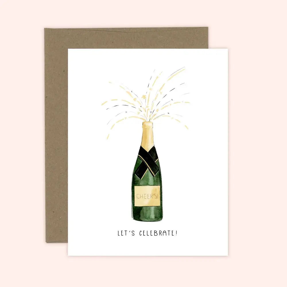 Let's Celebrate Congratulations Greeting Card