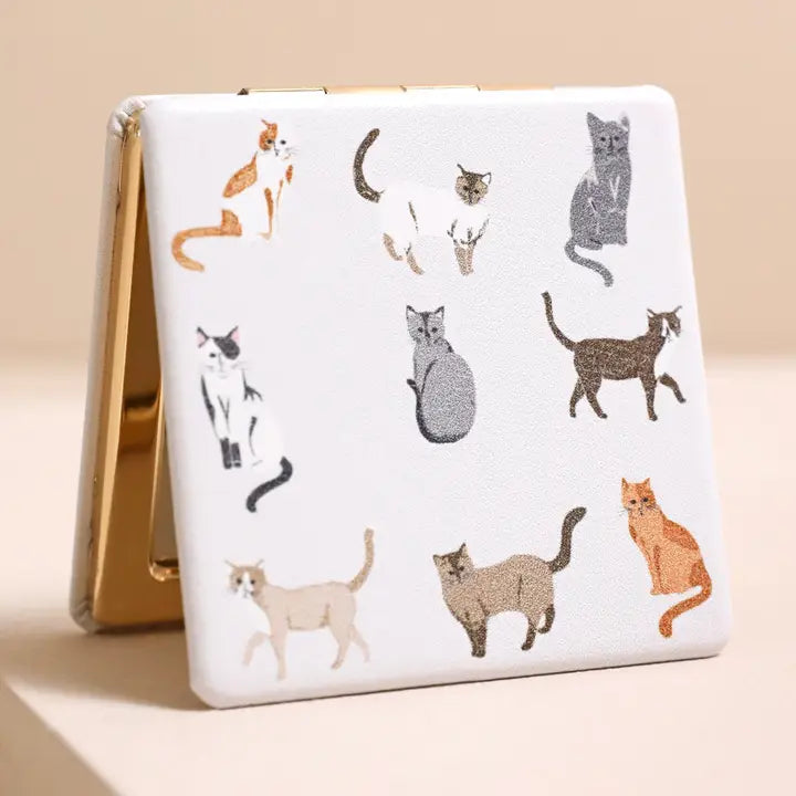 Cat Compact Mirror
