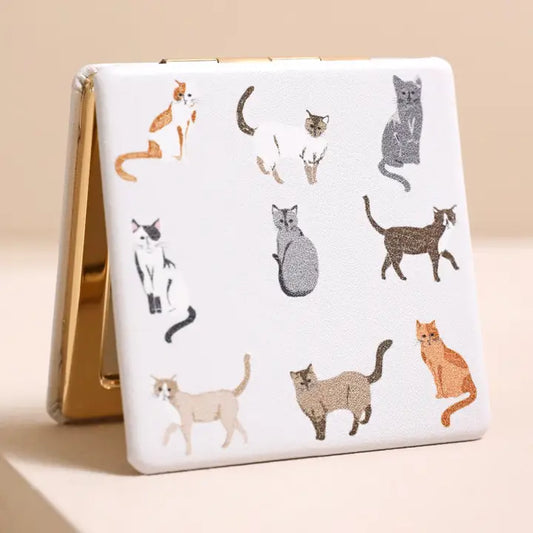Cat Compact Mirror