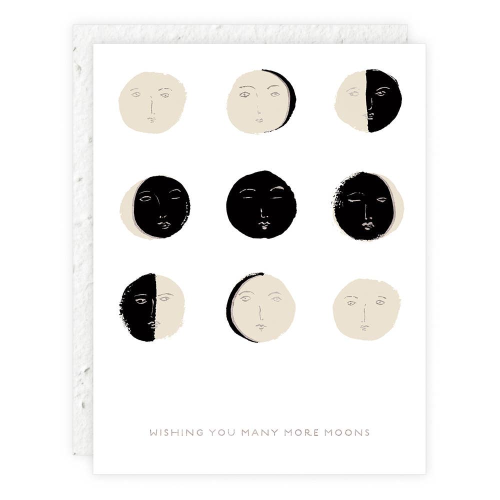 Many Moons- Birthday Card