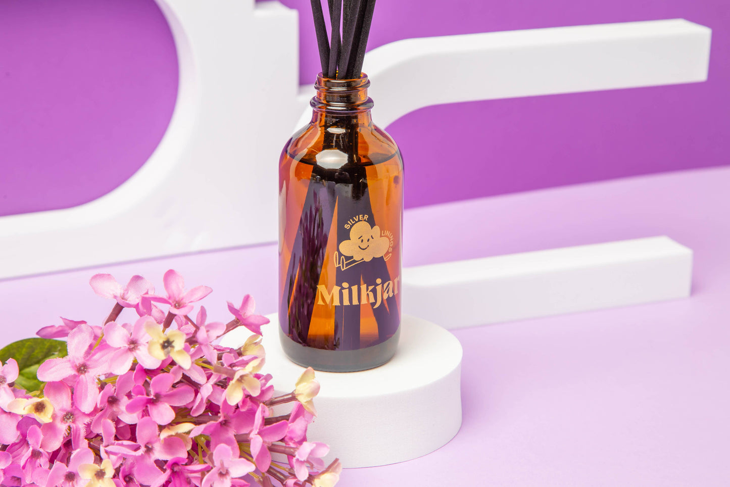 Silver Linings - Palo Santo & Oud 4 oz Reed Diffuser