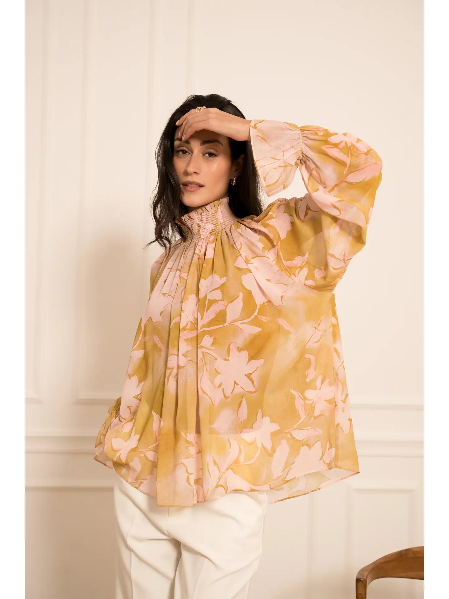 Floral Print Blouse