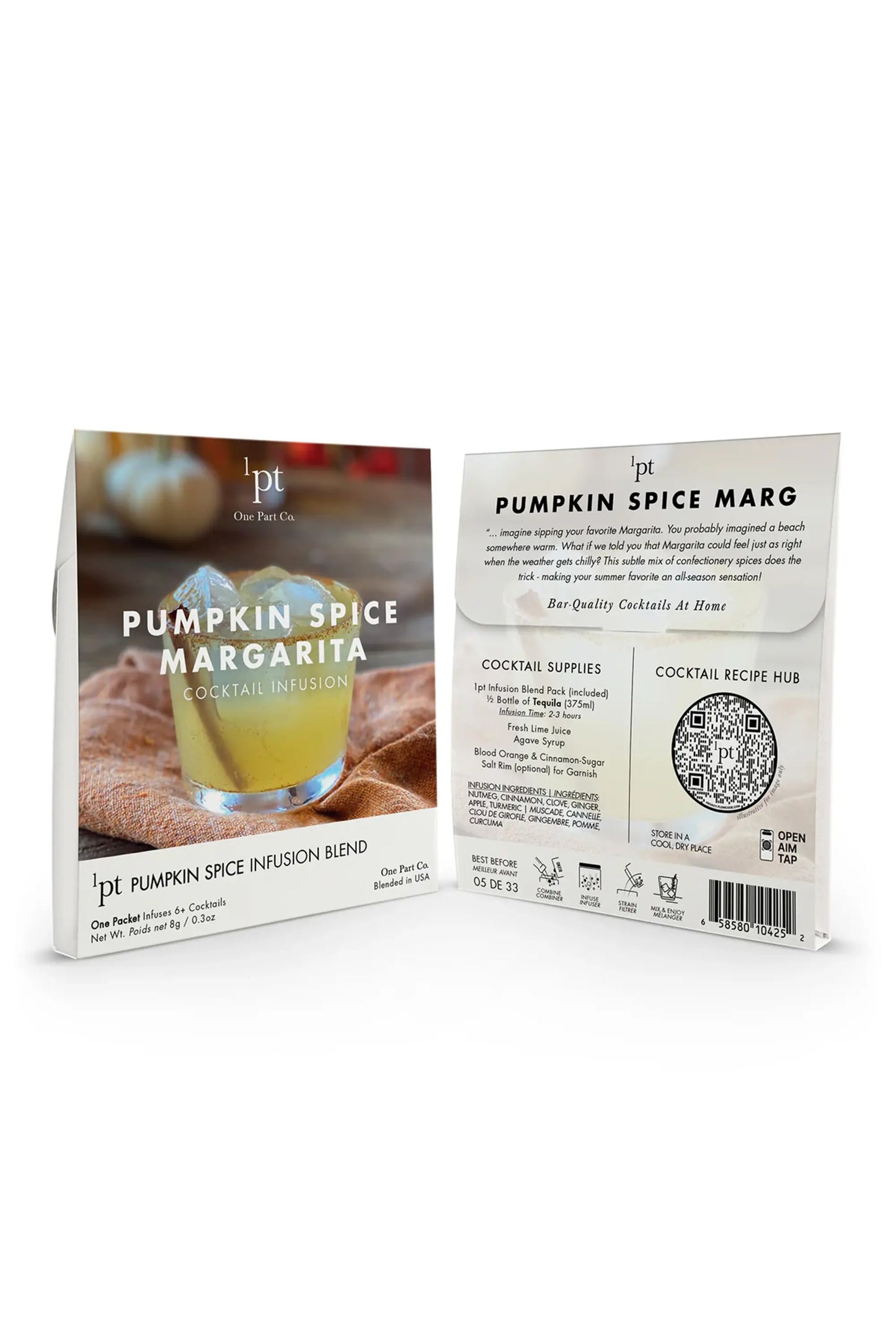 Pumpkin Spice Margarita Cocktail Infusion Kit