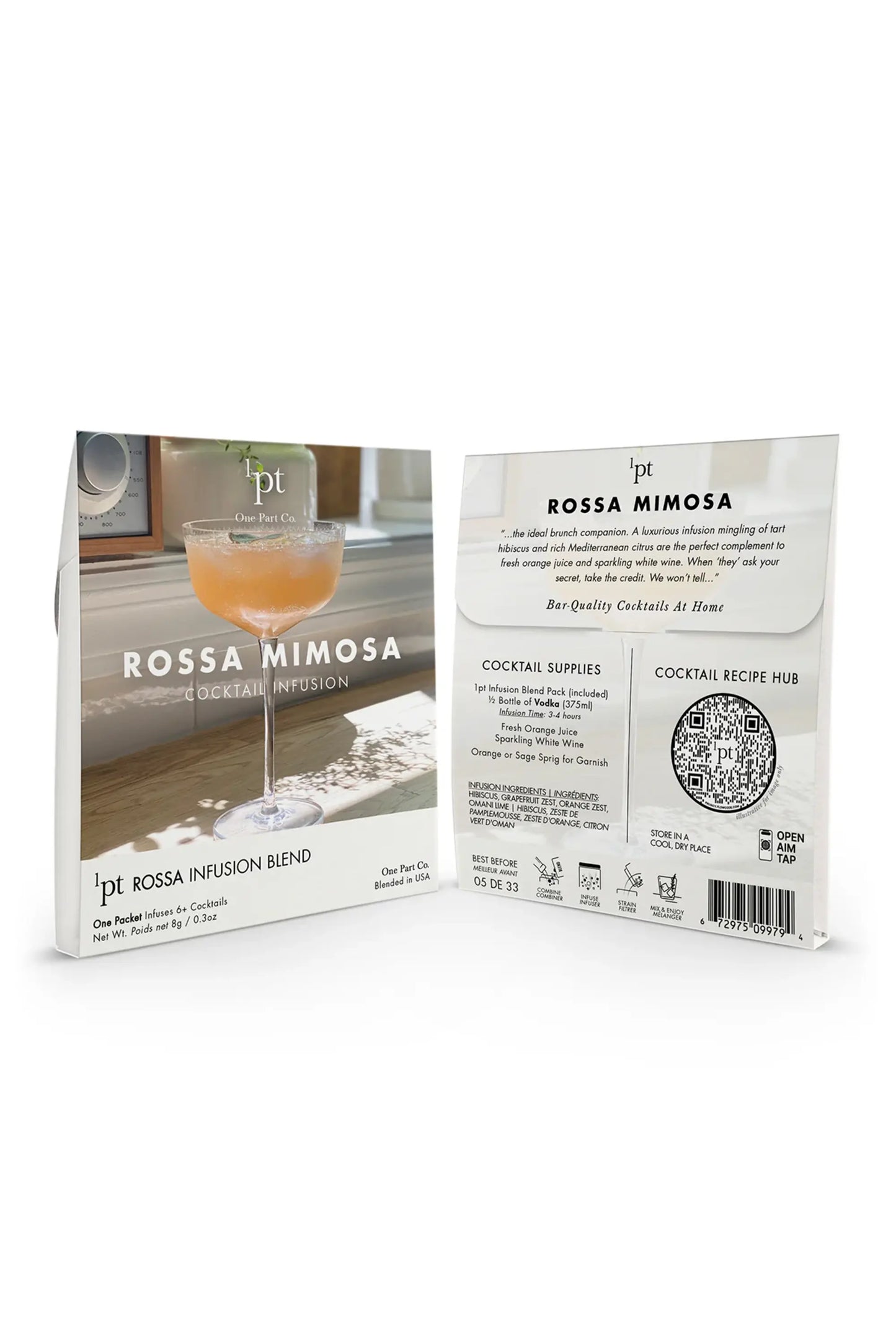 Rossa Mimosa Cocktail Infusion Kit