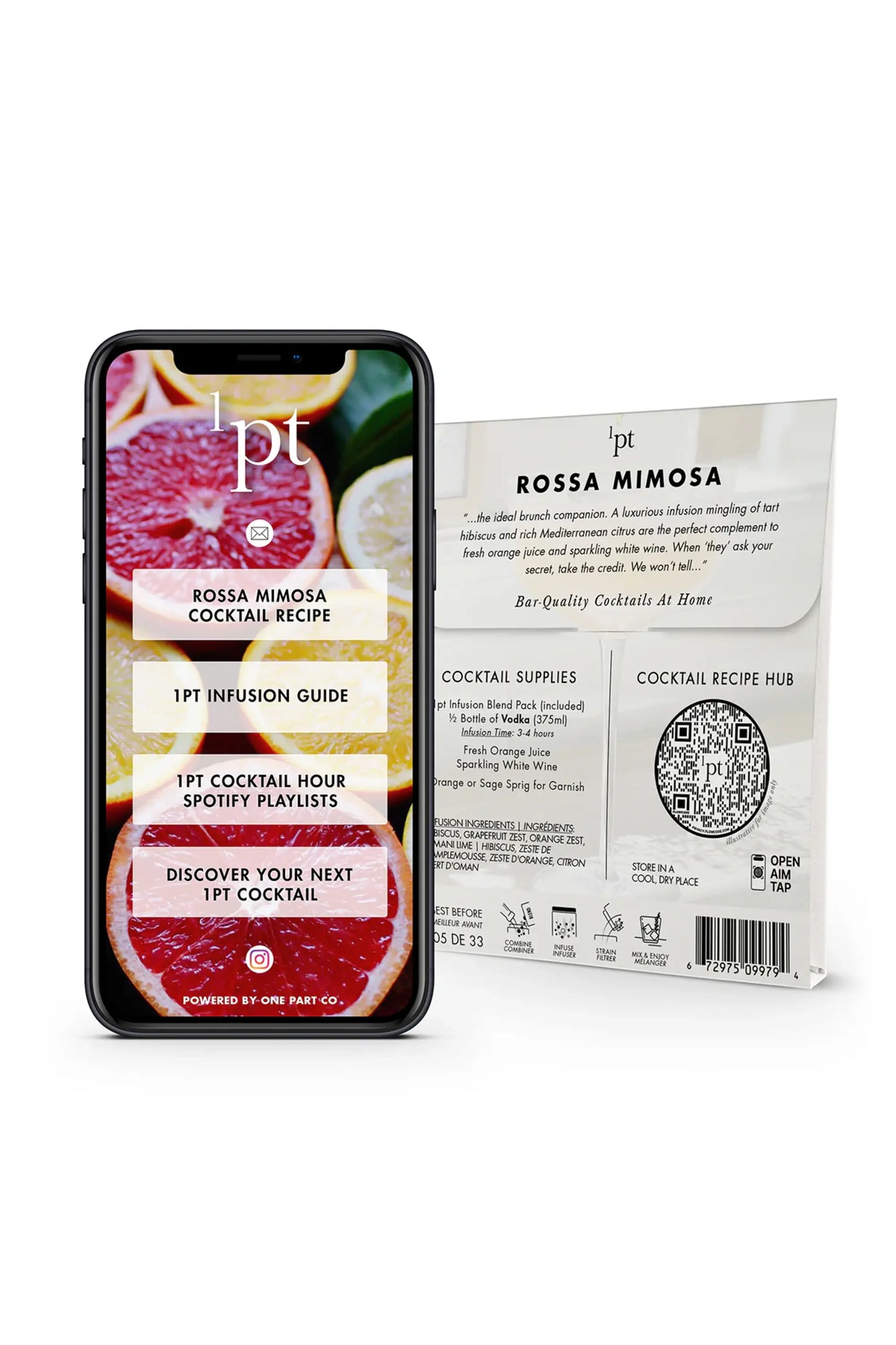 Rossa Mimosa Cocktail Infusion Kit