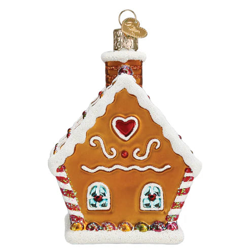 Sweet Gingerbread Cottage Ornament