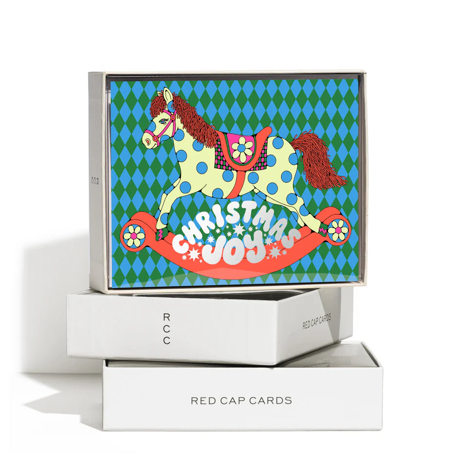 Christmas Horse holiday greeting card: Singles