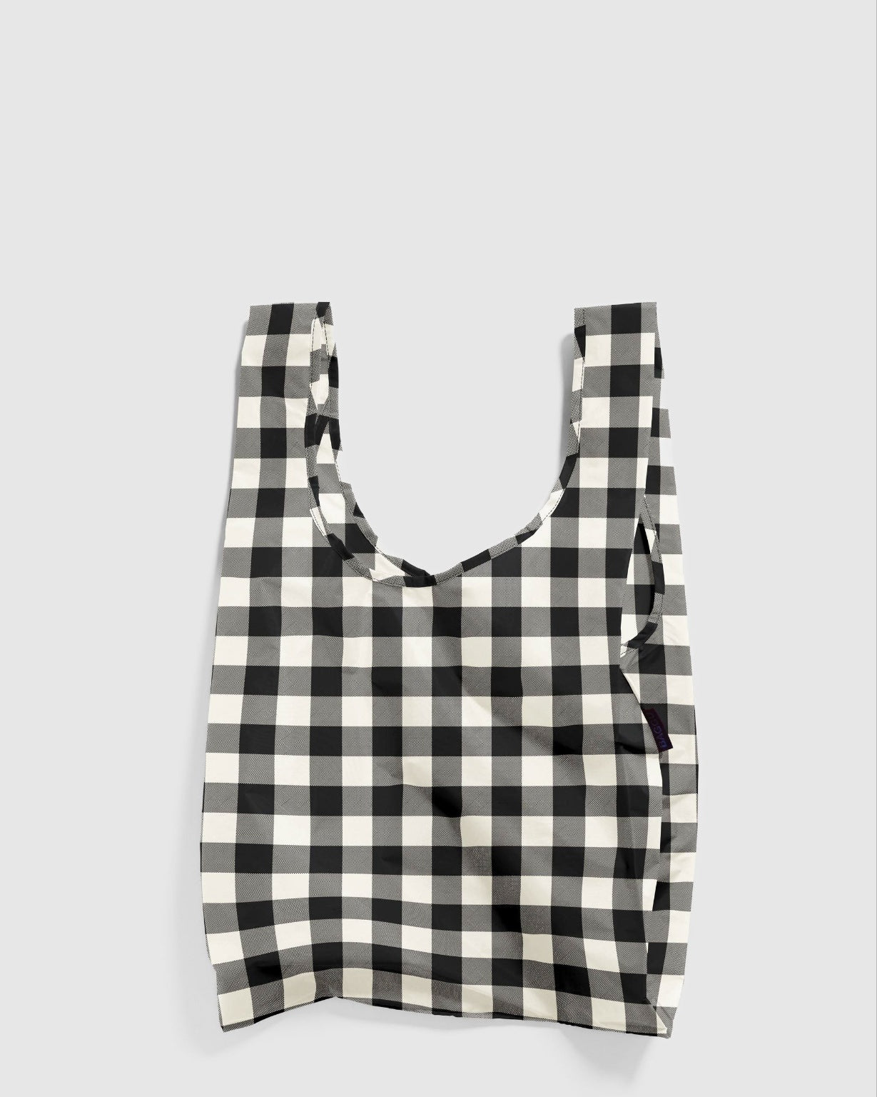 Standard Baggu - Black & White Big Check