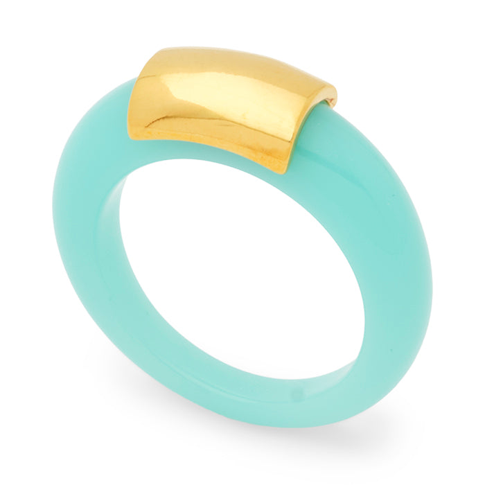 Turquoise Resin RIng