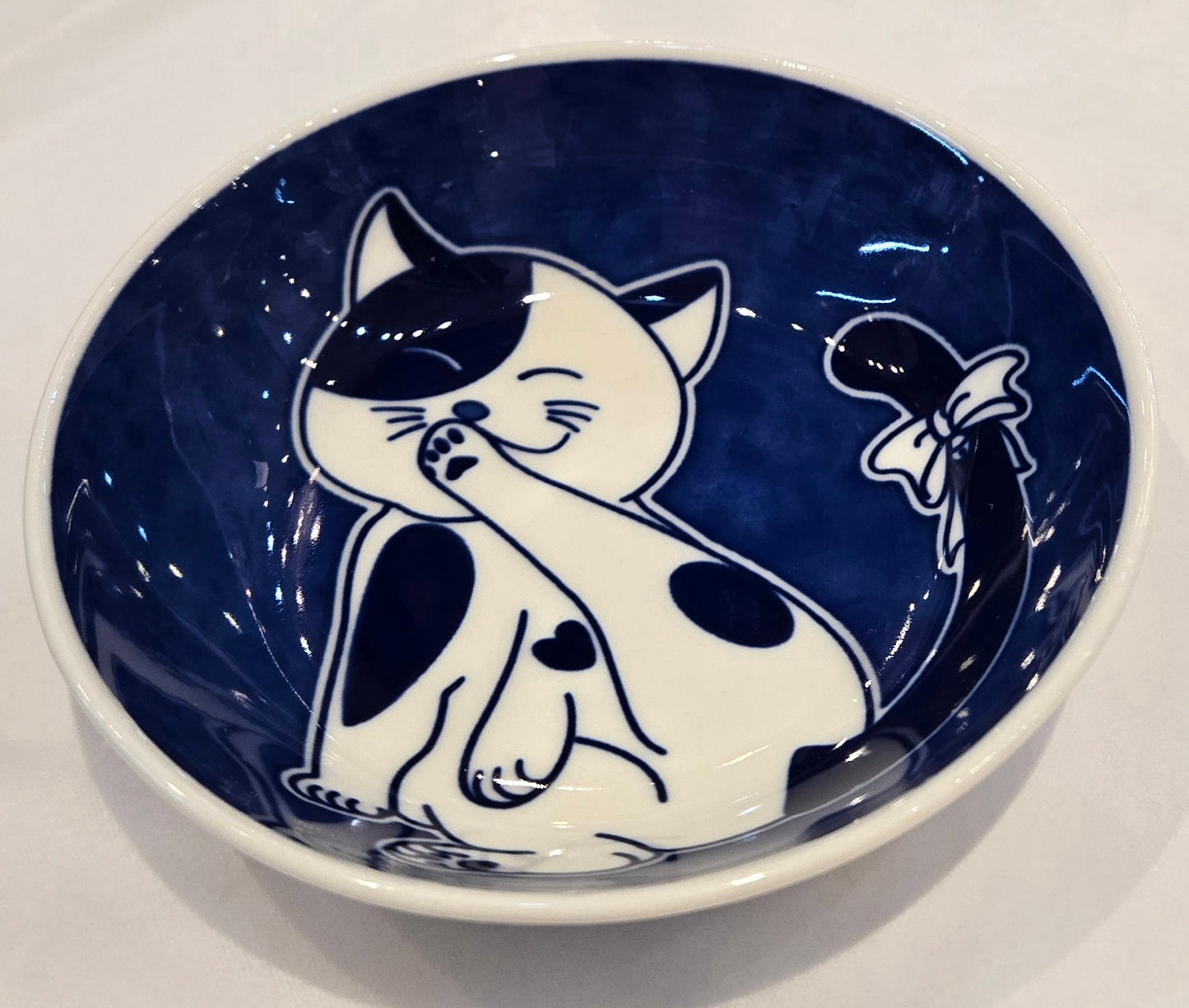 Giggling Kawaii Cat Bowl